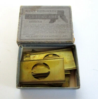 Plantillas de marcado de enclavamiento ajustables de colección Reese's de 1" 16 piezas Foto 1 de 4