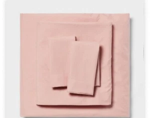 Room Essentials Microfiber Sheet Set (Full,Pink) - Picture 1 of 3