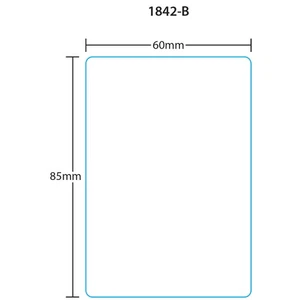 Ishida 1842B AC-Series, BC-3000, Astra 85mm Narrow, Blank, 12 x, 425 Labels/Roll - Picture 1 of 1