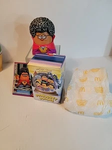 McDonalds Don Bernice McNugget Nugget Buddies With Box Card Paper Wrapper - Picture 1 of 10