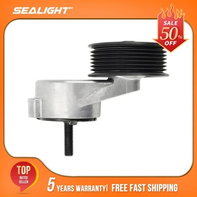 Tensor de cinturón con polea apto para Dodge Dakota V8 1992-1999 5,2 L 38116 89215 Foto 1 de 4