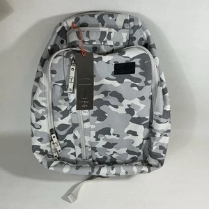 Tumi Essential Gear Marley Brief Pack Backpack Camo Gray Canvas New Authentic - Picture 1 of 20