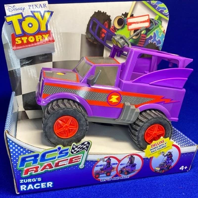Zurg's Racer -- RC Race Deluxe rev and go vehículo de coche retroceso Toy Story NUEVO Foto 1 de 2