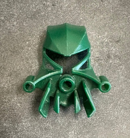 Lego Bionicle Kanohi Mask Zatth 8910 Kongu Mahri Exclusive Rare Retired Green