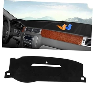 Dashboard Cover Mat for 2007-2013 Chevy 07-13 Silverado One Glove Box(A) - Picture 1 of 7