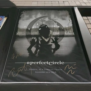 A Perfect Circle TOOL Signed 18x24 Poster Limited 74/125 All 5 Members 2018!!! - Bild 1 von 10