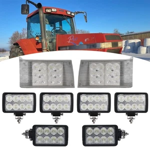 For Case IH 7210 7220 7230 7240 7250 Tractors Complete LED Light Upgrade Kit - Picture 1 of 11