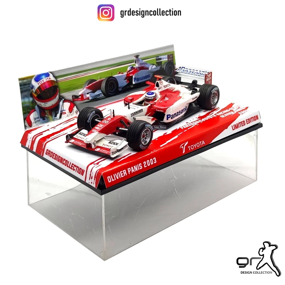 Olivier Panis - Toyota TF103 - F1 GP 2003 / Minichamps / 1:43 - Immagine 1 di 4