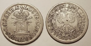 Allemagne, Aachen, 32 Mark Argent ND (1752-1756), Très rare !! - Picture 1 of 1