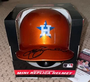 JEFF BAGWELL SIGNED MINI HELMET JSA AUTOGRAPH HOUSTON ASTRO BASEBALL RAWLINGS - Picture 1 of 9