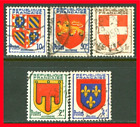 France Postage Stamps Scott 616-620, Used Complete Set!! F873c