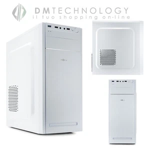 CASE ATX TOWER MYKA CL-06USB3W BIANCO CON ALIMENTATORE 500W 1x USB 3.0 2x 2.0 - Foto 1 di 6