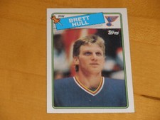 1988-89 Topps Hockey #66 Brett Hull Rookie RC