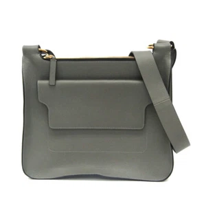 Marni Damen Leder Schultertasche Grau BF570868 - Bild 1 von 12