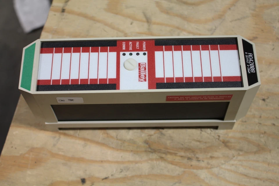 Bailey AO42008 8-Output 4-20mA Output Module NEW - Image 1 of 2