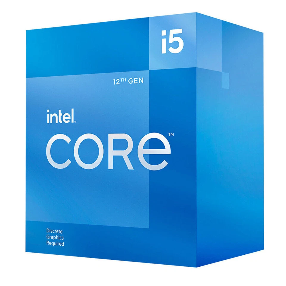 Intel Core i5-12400F Processor (4.4 GHz, 6 Cores, LGA 1700) Box - BX8071512400F