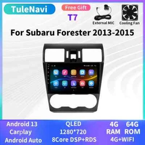 For Subaru Forester 4 SJ XV WRX 2013-2015 Stereo CarPlay Car Radio Player Screen - Picture 1 of 32