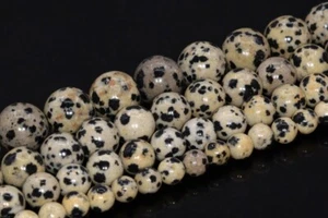 Cuentas sueltas redondas beige natural grado AAA 3/4/6-7/8-9/10/10/12 MM - Imagen 1 de 14