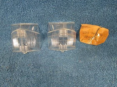 1960 年 AMC RAMBLER AMBASSADOR 备用光镜片对 NOS AMC 1215 — 第 1/4 张图片