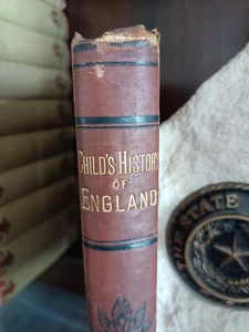 A Child's History of England_Charles Dickens_Home Library_late 1800s_Good Condn - Picture 1 of 10