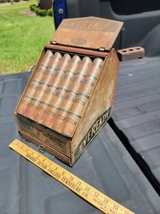 Vintage Eveready Battery General Store Automotive Antique Display Tester Sign - Picture 1 of 10