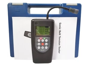 Sonic Belt Tension Tester Meter Gauge Acoustic Belt Tensiometer 10 to 680Hz - Picture 1 of 21