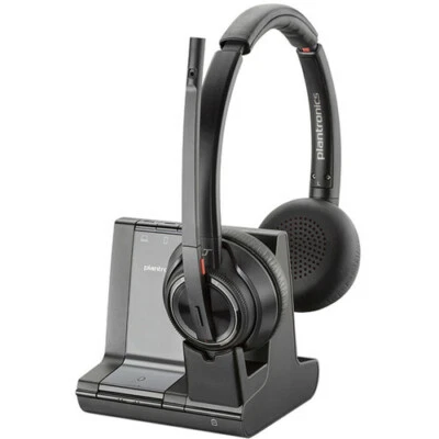 Plantronics 207326-01 Savi 8200 Series Wireless Headphones 8220M - Image 1 of 4