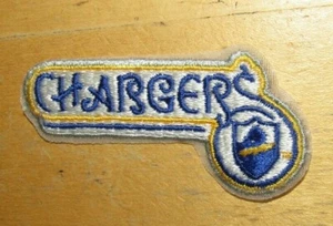 Vintage San Diego Chargers Football Patch - 3-1/4" x 1-1/2" - Picture 1 of 1