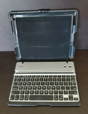 ZAGG bluetooth keyboard Designed for i pad 2 FCCID YW2-leachsipad USED - Image 1 of 4