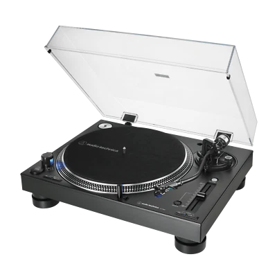 Audio-Technica AT-LP140XP-BK Direct-Drive Professional DJ Turntable Hi-Fi - Image 1 of 4