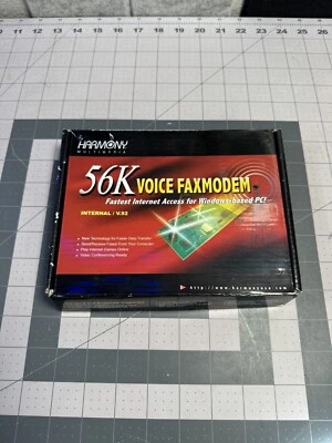 Harmony 56K Voice/Fax v.92 Modem HM18026-S PCI 115.2 KBPS - NEW OLD STOCK - Image 1 of 4