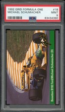 Michael Schumacher RC 1992 Grid Formula One #18 PSA 9