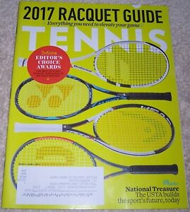 Tennismagazin März/April 2017 Schlägerführer