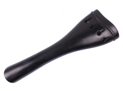 3/4 Doublebass tailpiece 4 String upright Bass tailpiece Natural Ebony Bass Part - Image 1 of 4