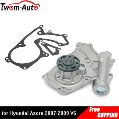 AW6048  Engine Water Pump & Gasket for Hyundai Santa Fe Azera Kia Sedona Sorento - Image 1 of 4