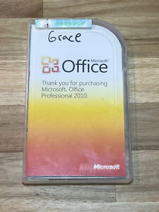 Microsoft Office Professional 2010 With - Product Key only - No disk