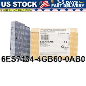 New Siemens 6ES7134-4GB60-0AB0 6ES71344GB600AB0 SIMATIC DP ELECTRONIC MODULE - Picture 1 of 11