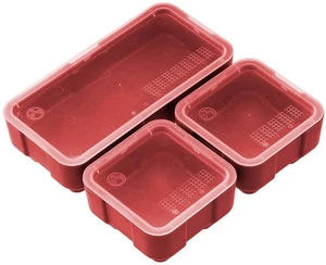 Contenedores Magpul Industries DA 2x2 y 2x4, mate, rojo, caja de almacenamiento MAG1389-RED - Imagen 1 de 5