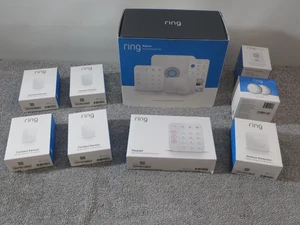Ring Alarm System 16 Piece Kit 2nd Generation Home Security System - White New.! - Picture 1 of 7