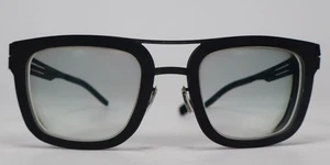 ic! berlin lisanne b. Modelo, Monturas de Gafas Unisex Negro Acero Inoxidable + Estuche - Imagen 1 de 9