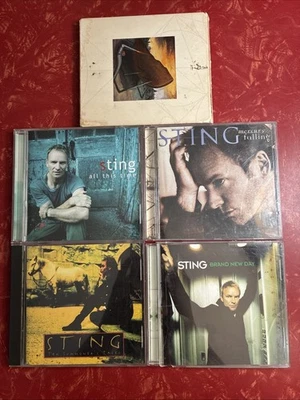 Lot of 5 STING CDs Brand New Day - Mercury Falling - All This Time - Soul Cages Foto 1 de 3