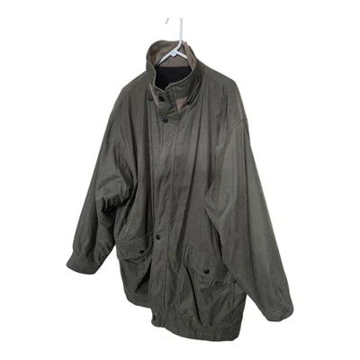 Vintage Rainforest Men's Coat Jacket Olive Green Size XL - Image 1 of 4