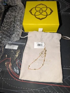 Pulsera Haven Corazón Delicado (DLCT BRC) Kendra Scott GLD 786 Nueva En Caja - Imagen 1 de 6