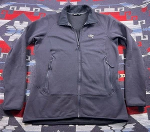 Arc'Teryx Kyanite Stretch Fleece Front Zip Jacket Coat Womens Sz Large Arcteryx - Picture 1 of 16