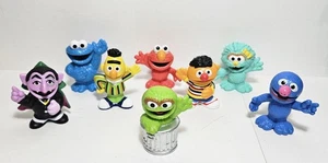 Sesamstraße Workshop Set 8 Figuren 3" Hasbro Count Von Ernie Abby Cookie Mo - Bild 1 von 7