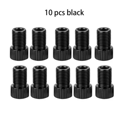 10X Aluminio Presta a Schrader Válvula Adaptador Bicicleta Neumático Bomba de Aire Convertidor Herramienta Foto 1 de 4
