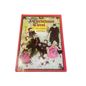 A Christmas Carol: Pop-Up Book Charles Dickens Victor Ambrus Illustrated HC 1986 - Foto 1 di 9