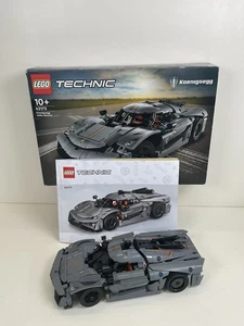 LEGO Technic 42173 Koenigsegg Built Original Box & Manual *Unchecked/Incomplete - Picture 1 of 15