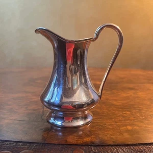 Antique Stewart Dawson Silver Plated Milk Creamer Jug - Imagen 1 de 4
