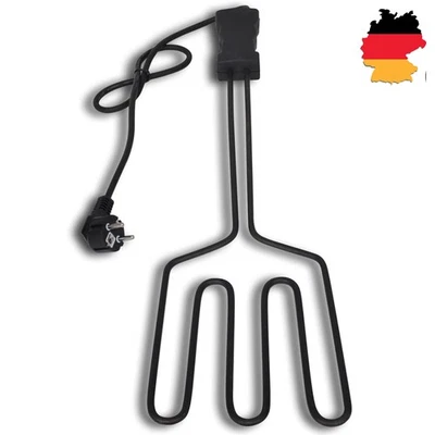 BBQ Elektrischer Grillanzünder Grillanheizer Heizstab Anzündhilfe Barbecue 1500W - Bild 1 von 4